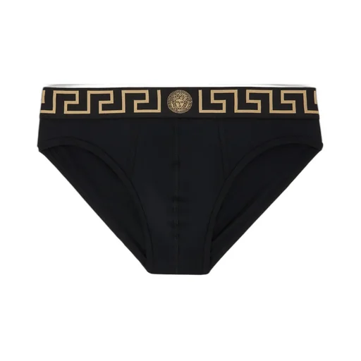 Greca-Detailed Pack Of Two Boxer Briefs