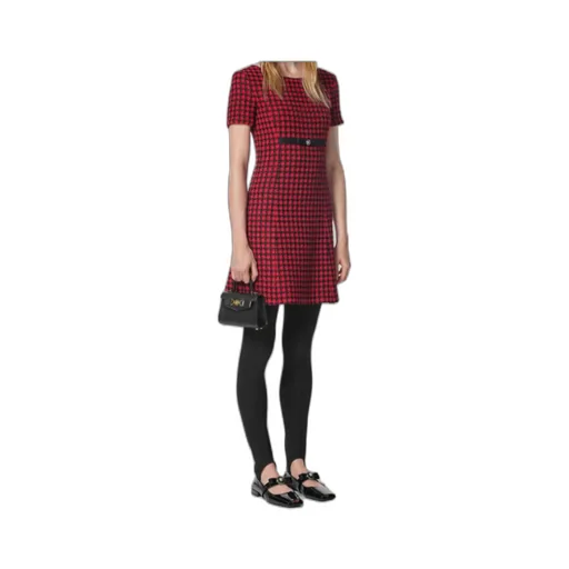 Medusa '95 Checked Mini Dress