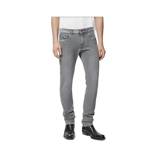 Logo-Patch Skinny Jeans