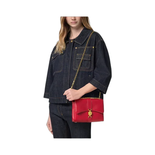 Chain-Linked Shoulder Bag