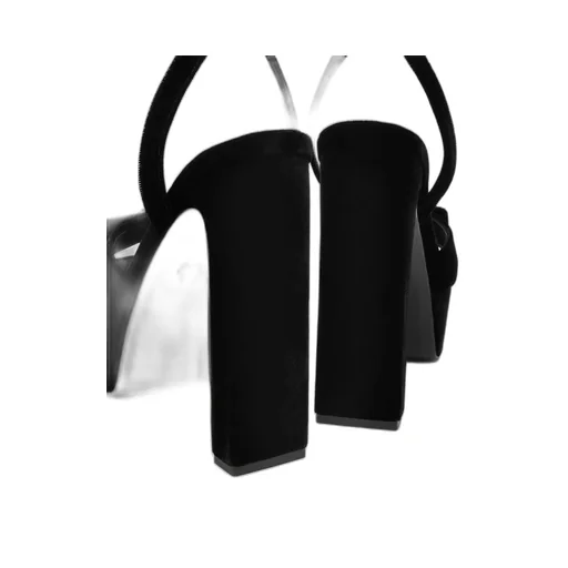 Gianni Ribbon Platform Sandals