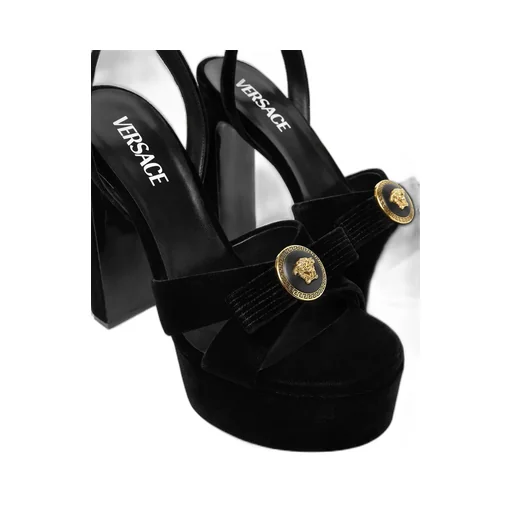 Gianni Ribbon Platform Sandals