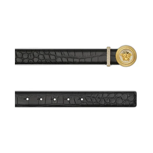 Medusa Biggie Embossed Belt