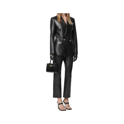 Straight-Leg Trousers