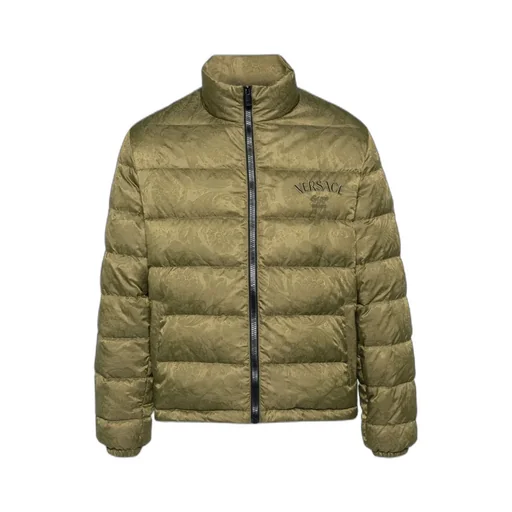 Barocco-Print Padded Jacket