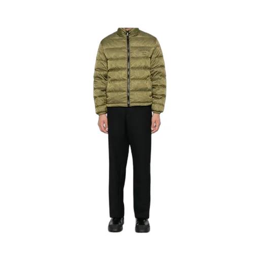 Barocco-Print Padded Jacket