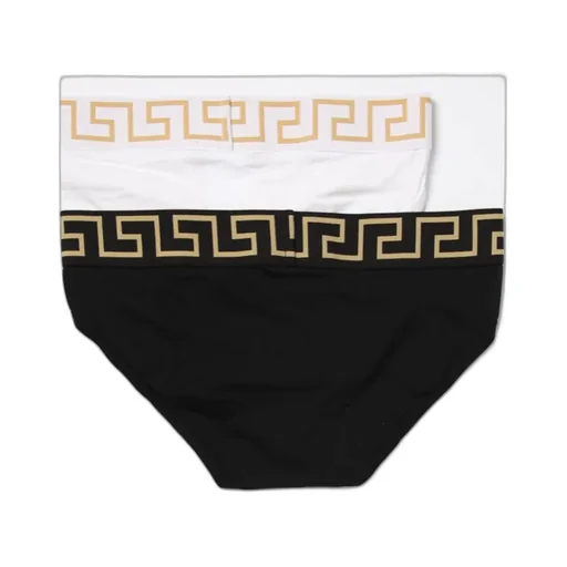Greca-Detailed Pack Of Two Boxer Briefs