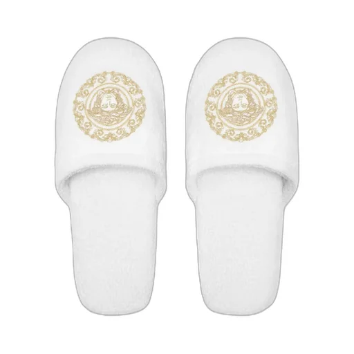Logo-Embroidered Slippers