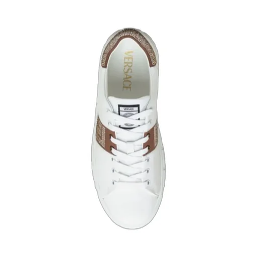 Logo-Embellished Lace-Up Sneakers