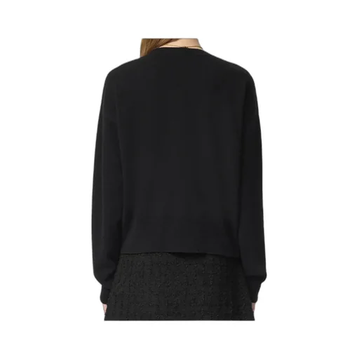 Logo-Plaque Crewneck Jumper