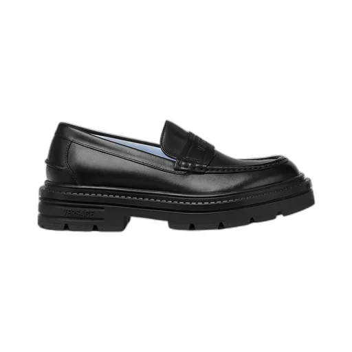 Logo Embossed Loafers