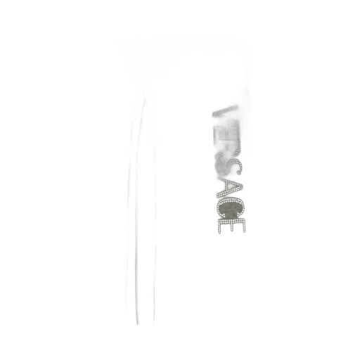 Logo Embellished Flared Track Pants
