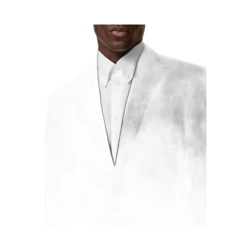 Metallic-Paisley Single-Breasted Tailored Blazer