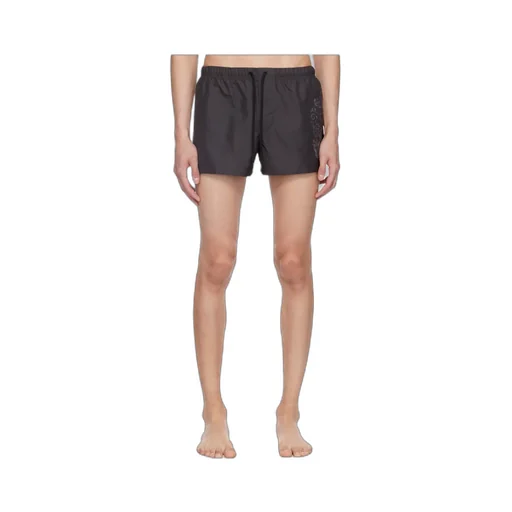 Drawstring Logo Swimming Trunks