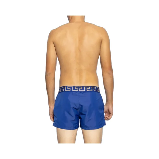 Greca-Waistband Swim Shorts