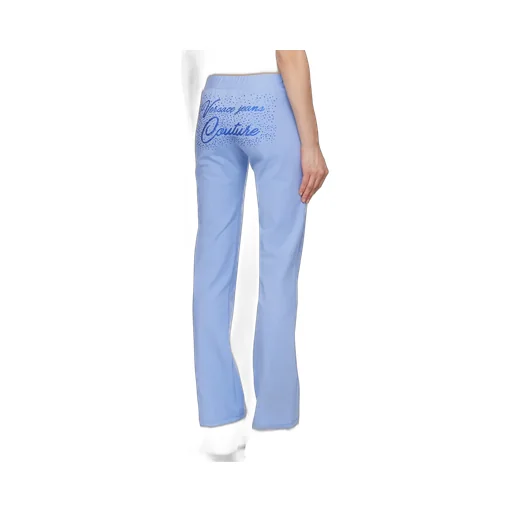 Crystal Decoration Logo Sweatpants