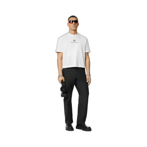 Medusa Milano Embroidered Crewneck T-Shirt