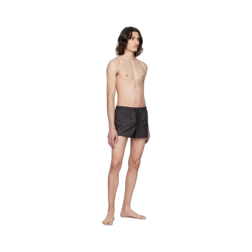 Drawstring Logo Swimming Trunks
