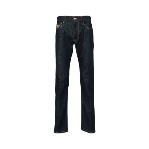 Mid-Rise Slim-Cut Jeans
