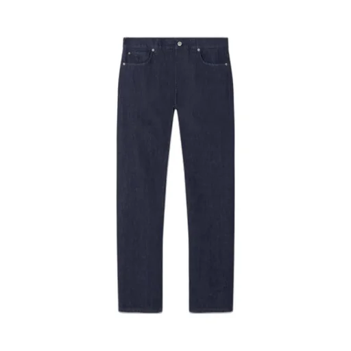 Logo-Patch Straight Leg Jeans