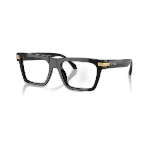 Geometric Frame Flat Mirror Eyeglasses