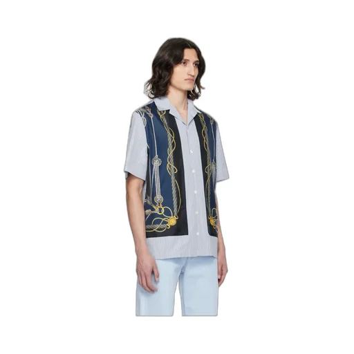 Nautical Short-Sleeved Shirt