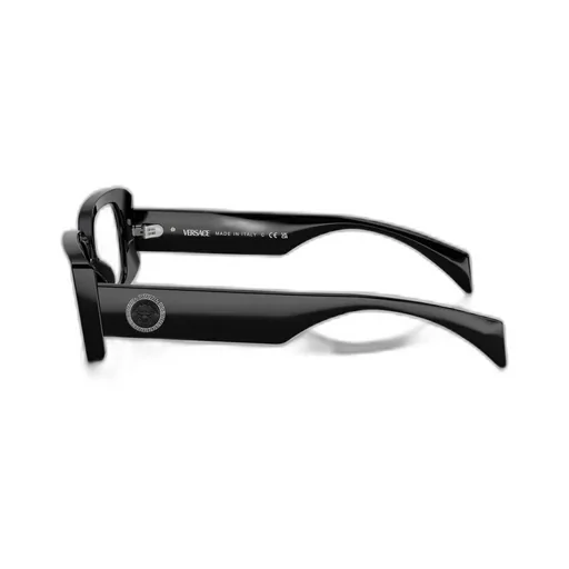 Medusa-Plaque Rectangle-Frame Glasses