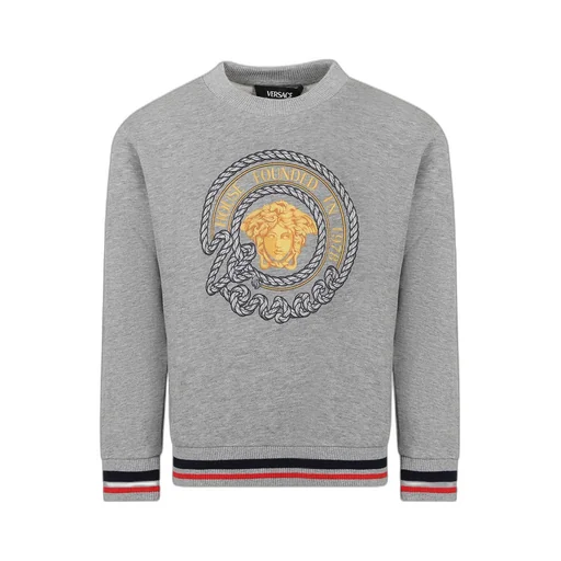 Medusa-Head Cotton Sweatshirt