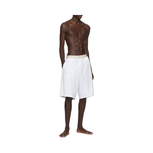 Pattern Elastic Waist Swimming Trunks