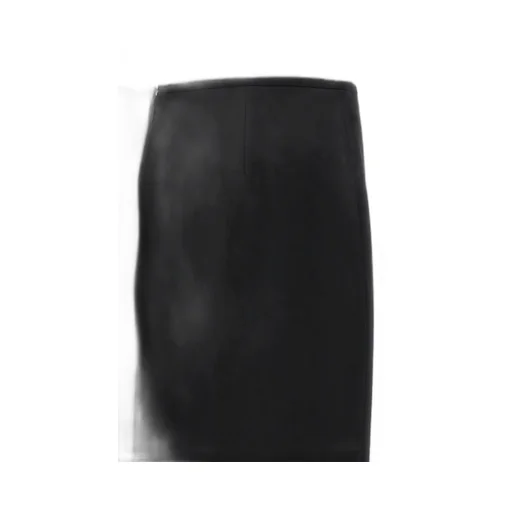 Medusa Straight Hem Midi Skirt