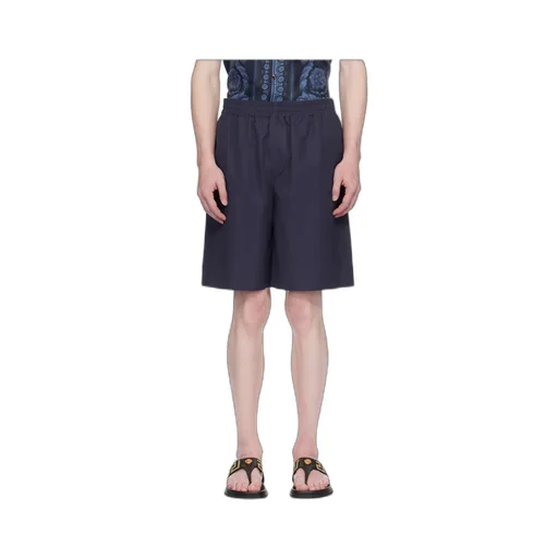 Logo-Embroidered Bermuda Shorts