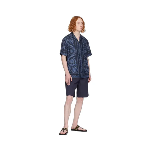 Logo-Embroidered Bermuda Shorts
