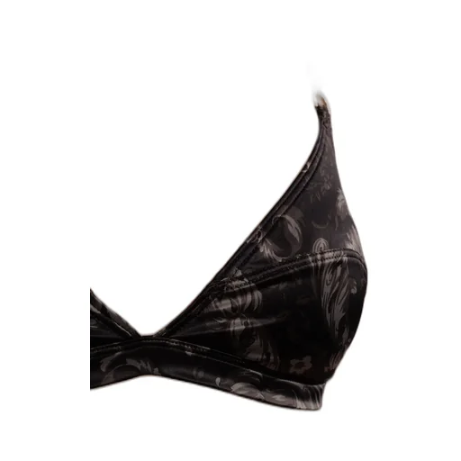 Barocco-Printed Medusa-Motif Stretched Bra