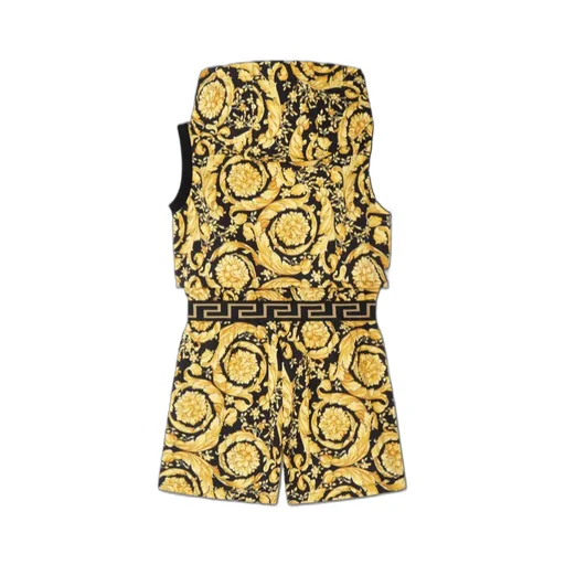 Sleeveless Hooded Jumpsuit
