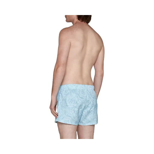 Barocco-Printed Drawstring Swim Shorts
