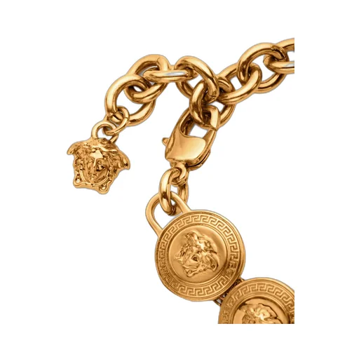 Tribute Medusa Clasp Fastened Chained Bracelet