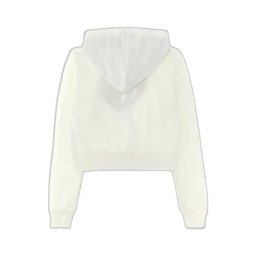 Heart-Shaped Logo Printed Hoodie