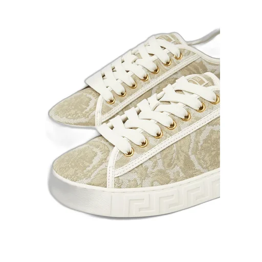 Barocco Greca Lace-Up Sneakers
