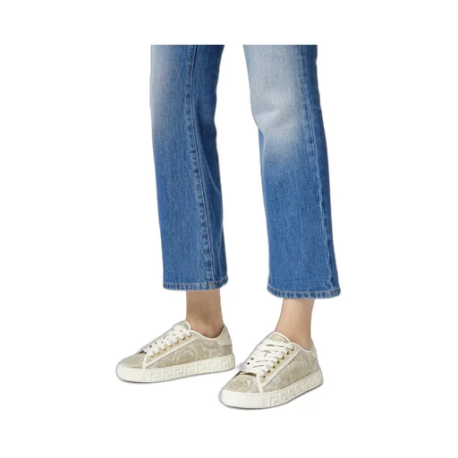 Barocco Greca Lace-Up Sneakers