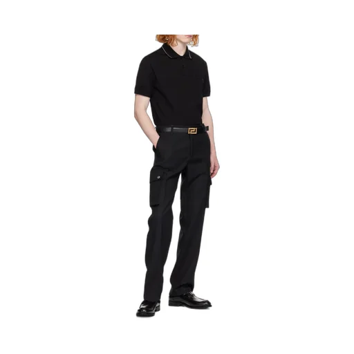 Versace Nautical Short-Sleeved Polo Shirt