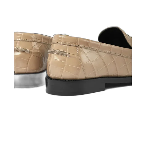 Medusa 95 Embossed Slip-On Loafers