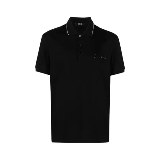 Versace Nautical Short-Sleeved Polo Shirt