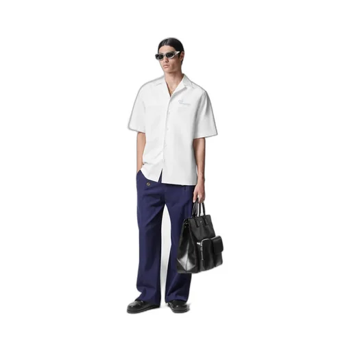 Logo-Embroidered Short-Sleeve Shirt