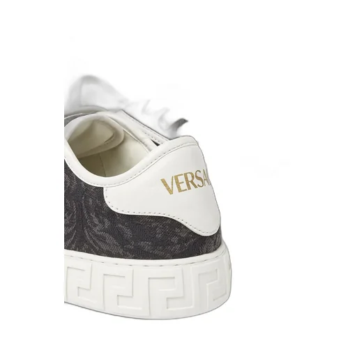 Barocco Greca Lace-Up Sneakers