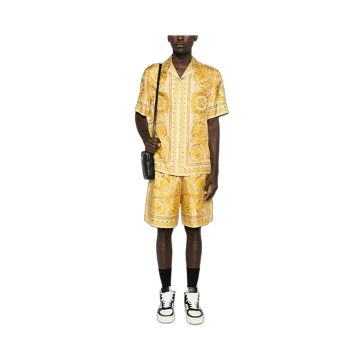 Barocco Printed Bermuda Shorts