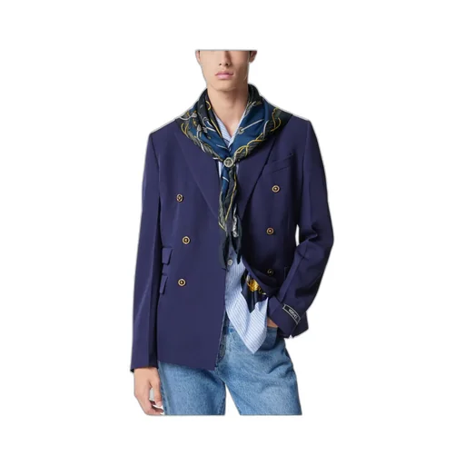 Chain Couture Silk Scarf