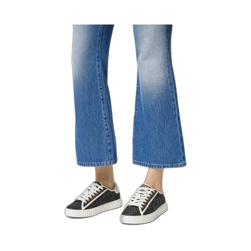 Barocco Greca Lace-Up Sneakers