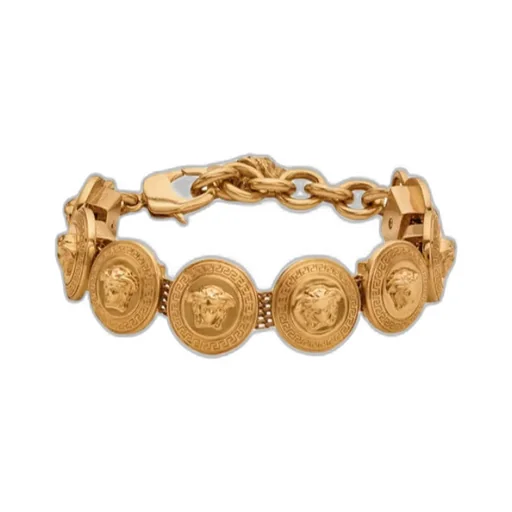 Tribute Medusa Clasp Fastened Chained Bracelet