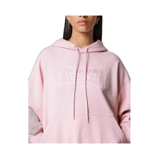 Long-Sleeved Drawstring Hoodie