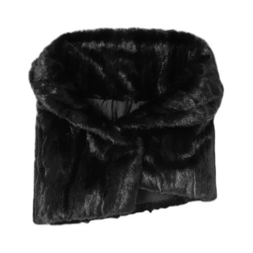 Faux Fur Cape